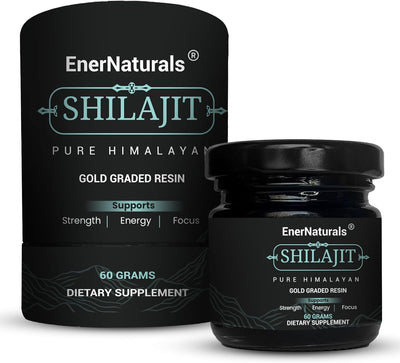 Pure Himalayan Shilajit Resin – USA Lab Tested | 500mg